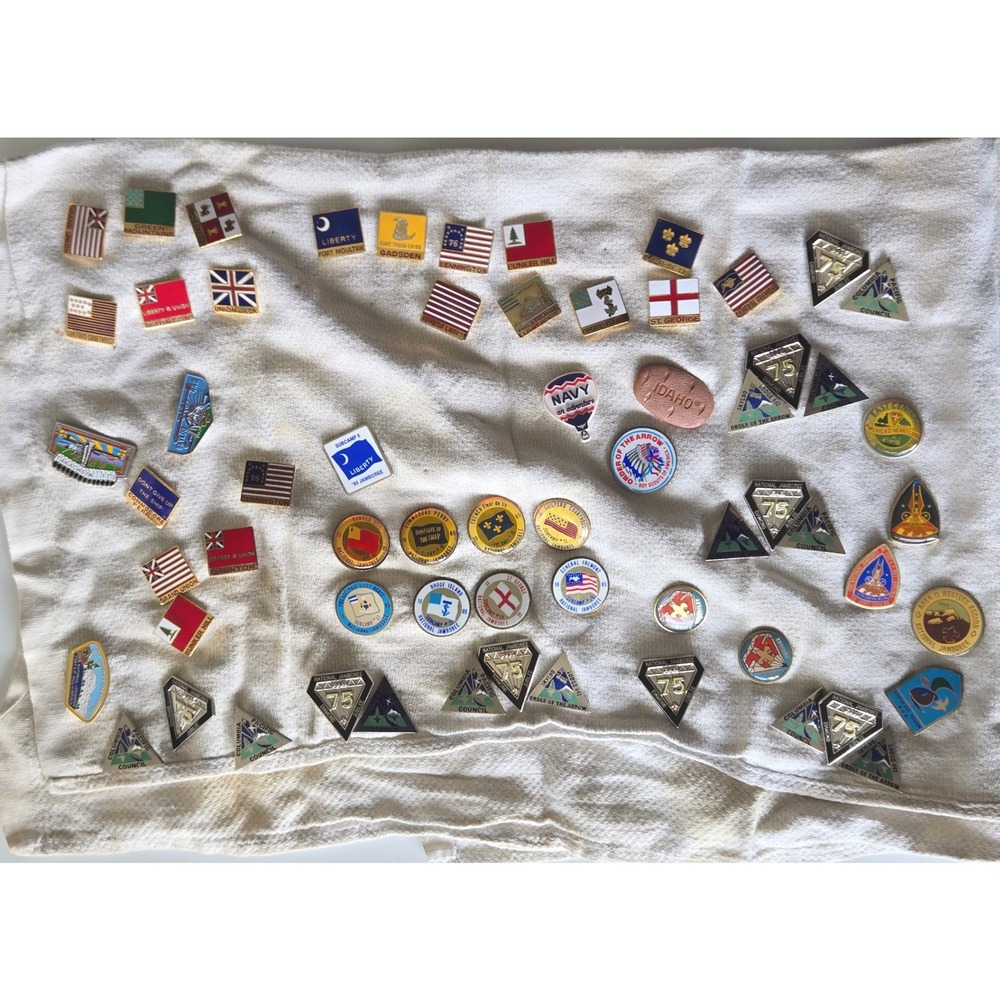 Lot of‎ Approx. 60 Vintage BSA Pins